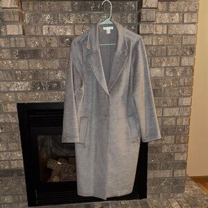 H&M Classic Gray Trench Coat